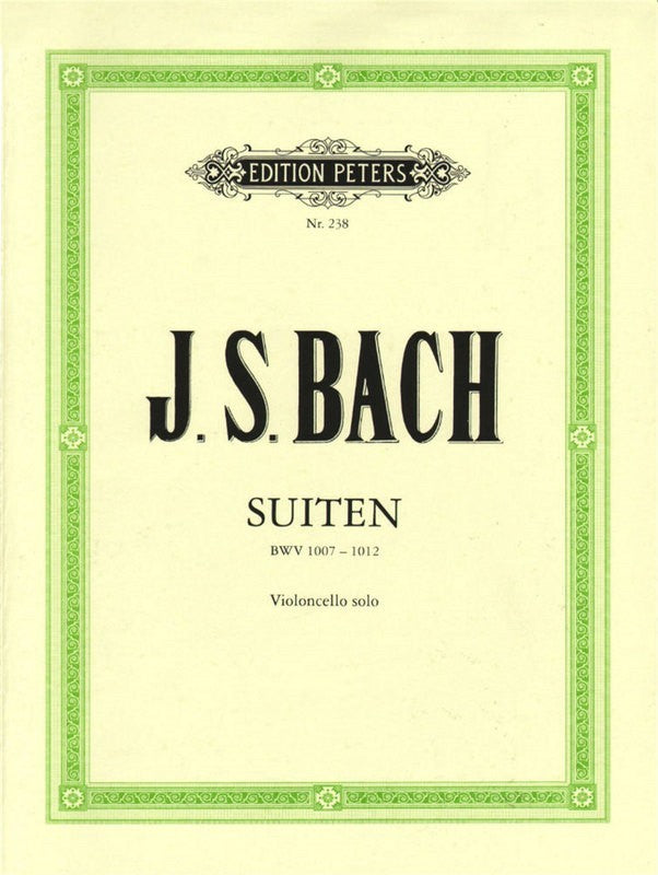 J.S. Bach - 6 Suites for Solo Cello BWV 1007-1012
