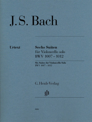 Bach 6 Suites for Violoncello solo BWV 1007-1012
