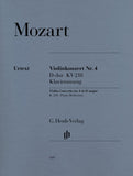 Mozart - Violin Concerto No. 4 in D major K. 218 (Urtext)