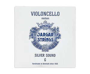 Jargar Silver Sound Cello G String - Medium 4/4