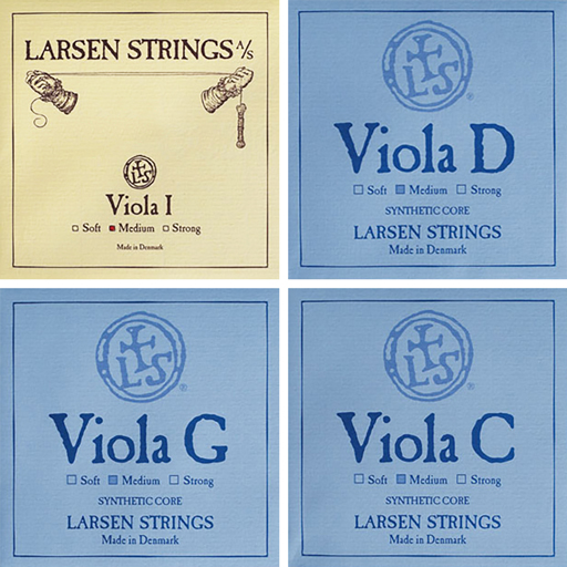 Larsen Viola, Set (Med/Ball) 15"-16.5"