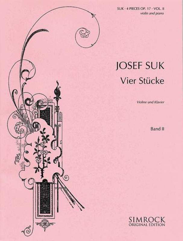 Suk - 4 Pieces Op. 17 Book 2 (Nos. 3 & 4)