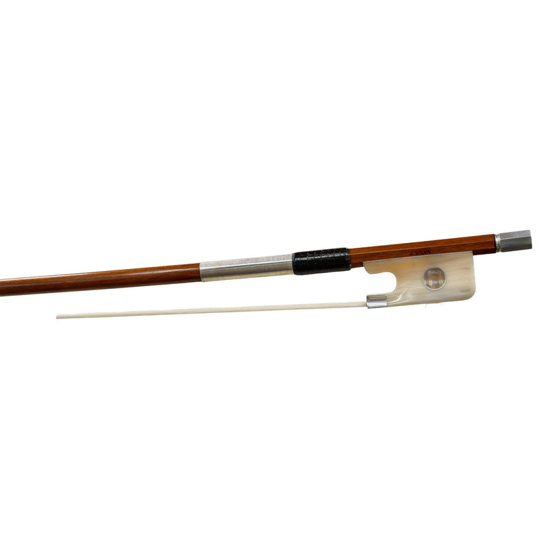 Marco Raposo Silver Pro Cello Bow - 4/4 White Frog