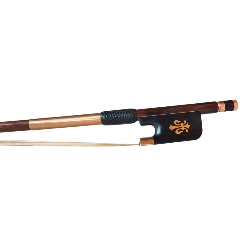 M F Duff Gold Mounted Tourte-Voirin Violin Bow - 4/4