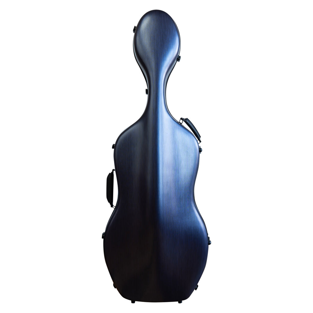 MJ Polycarbonate Cello Case with wheels - 4/4