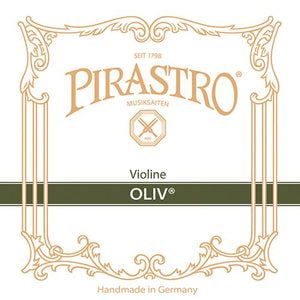 Pirastro Oliv Violin D String 4/4 (Gut/Silver 13 3/4 Envelope)