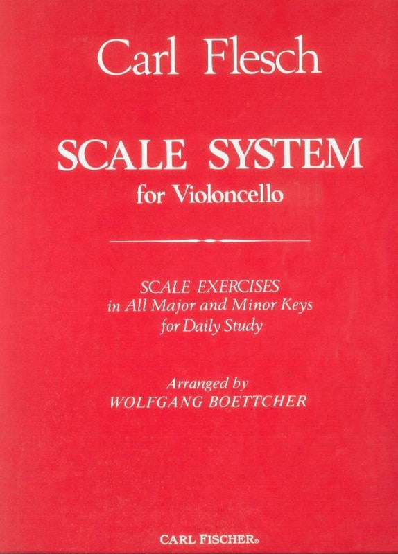 Carl Flesch - The Scale System for Cello