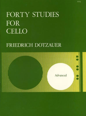 Dotzauer 40 Studies for Cello