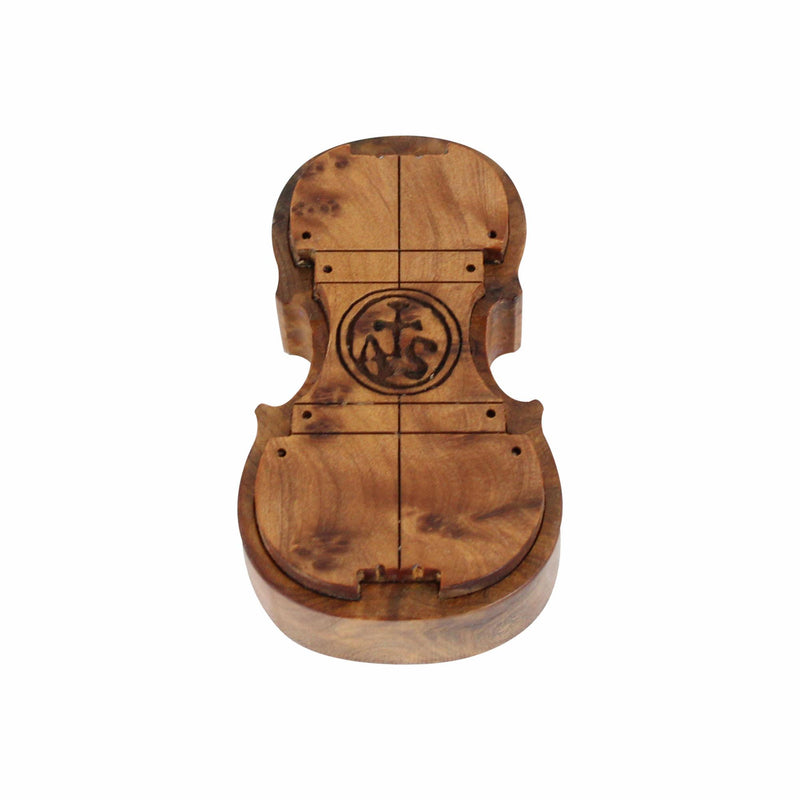 Strad Wooden Box Violin/Viola Rosin