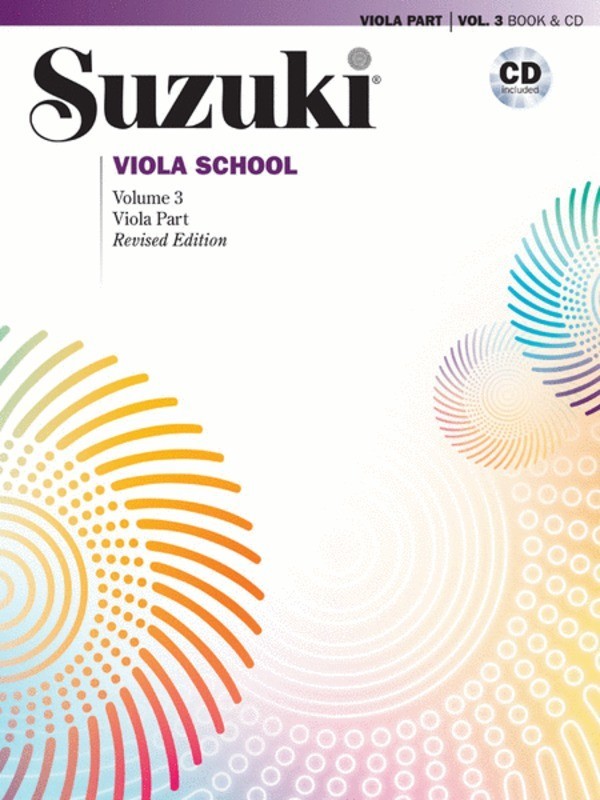 Suzuki Viola School Viola Part & CD, Volume 3