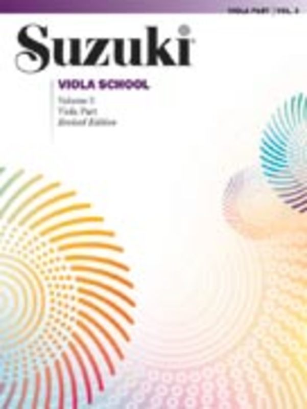 Suzuki Viola School Viola Part, Volume 3