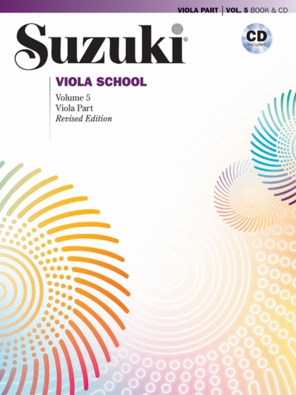 Suzuki Viola School Viola Part & CD, Volume 5