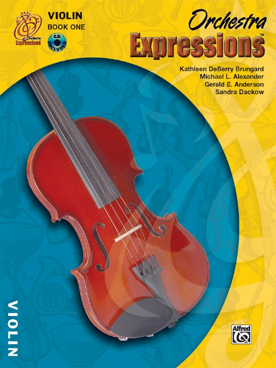 Orchestra Expressions 1 Violin Bk/CD
