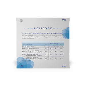 D'Addario Helicore Orchestral Bass A String 1/8