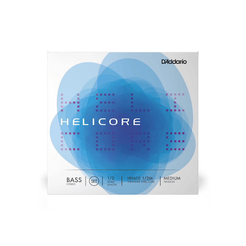D'Addario Helicore Hybrid Bass String Set 1/2