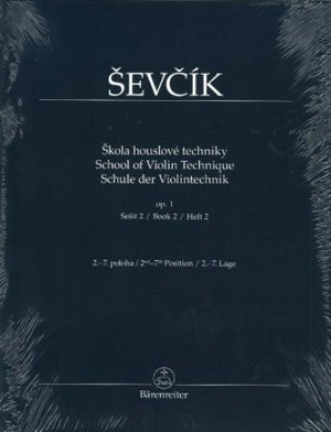 School of Violin Technique Op. 1 Book 2