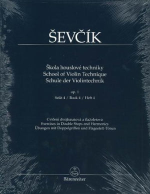 School of Violin Technique Op. 1 Book 4
