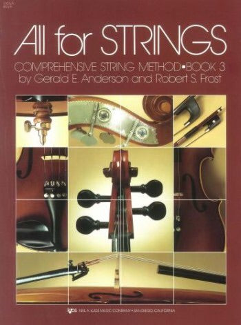 All For Strings Book 3 Viola