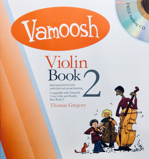 Vamoosh Violin Book 2 w CD