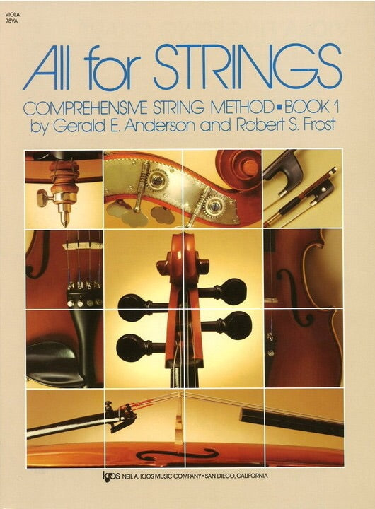 All For Strings Book 1 Viola