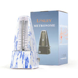 Linley Metronome With Bell - Classic Porcelain Finish