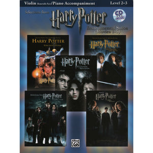 Harry Potter™ Instrumental Solos for Strings (Movies 1-5) with CD or Digital Code - Violin