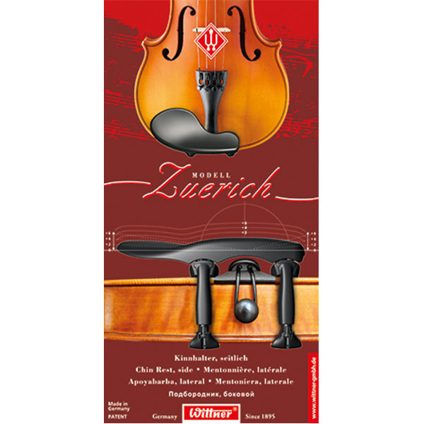 Wittner Zuerich Adjustable Side Violin Chin Rest - 3/4-4/4
